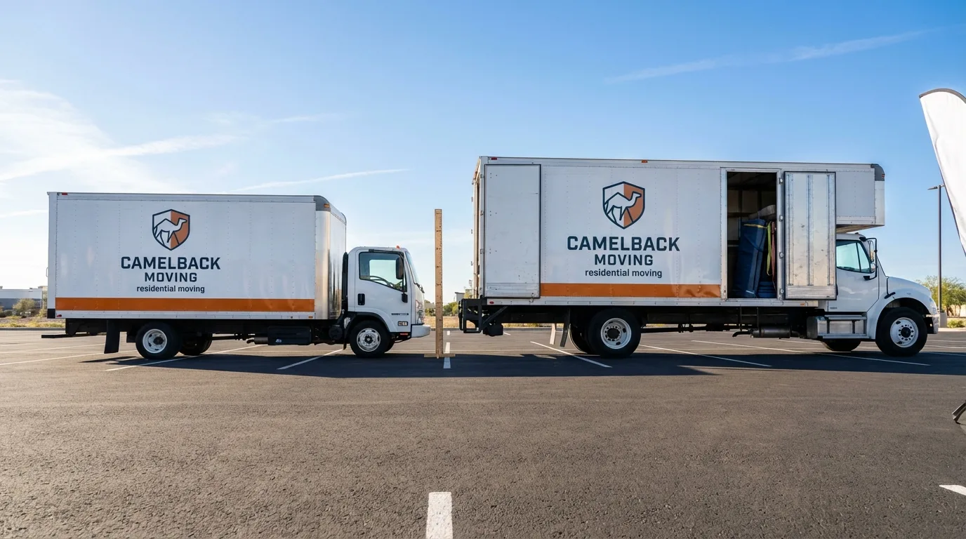 Moving truck size capacity guide in West Hempstead
